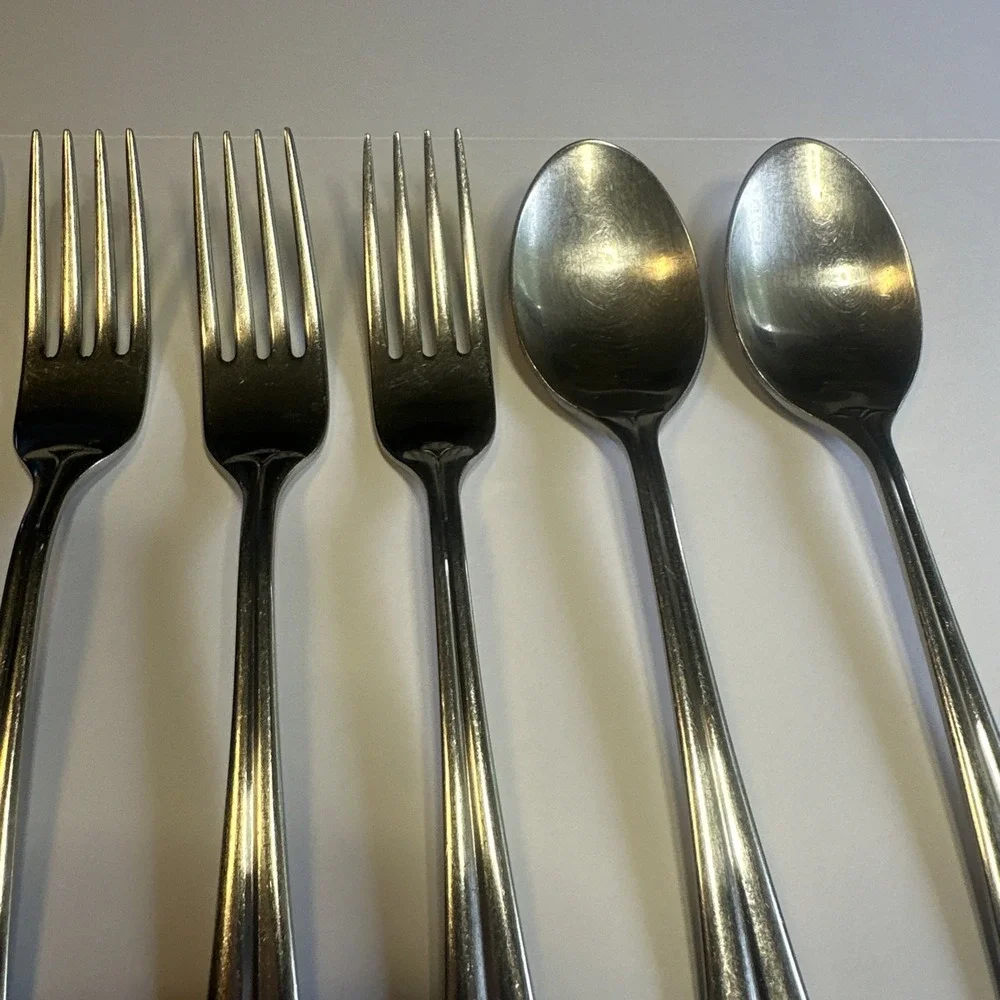 IKEA Kitchen Silverware Utensils Stainless Flatware set Lot of 8 Pieces